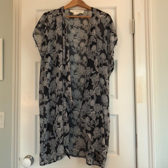 Treasure & Bond Tops - Treasure & Bond Kimono Vest - One Size